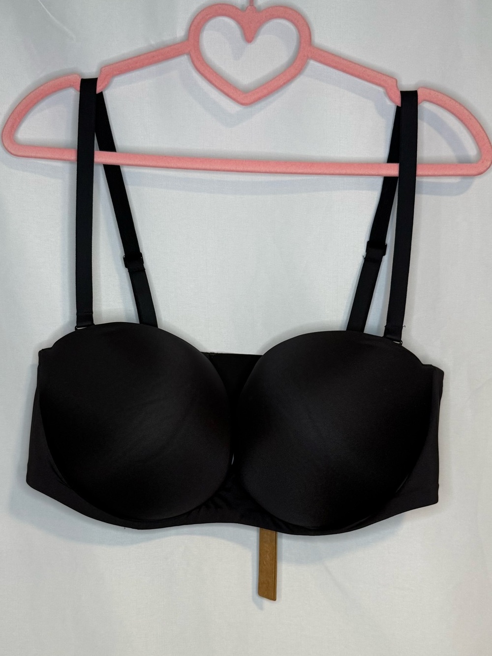 SKIMS Black Convertible Strapless Molded Push-Up Bra